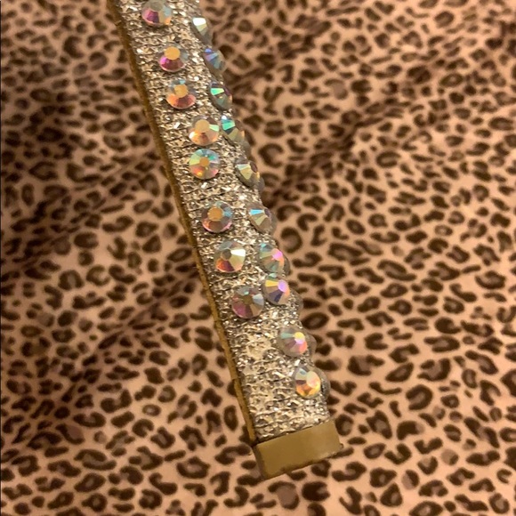 Silver Rhinestone platform booties - Picture 5 of 8